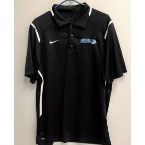 Southern‎ Wesleyan Univ Nike DriFIt black with white trim Medium